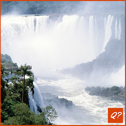 Pubquiz vraag Watervallen Zuid-Amerika 4307