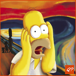 Pubquiz vraag Schilders Schilderij The Simpsons 2109